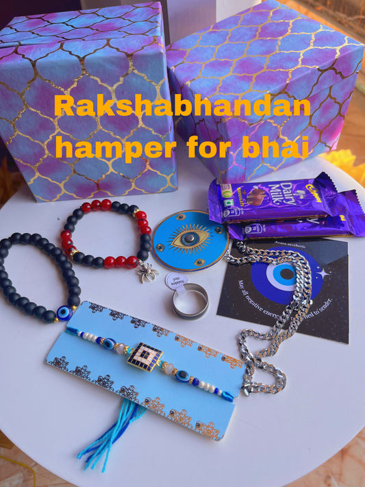 Rakhshabhandan hamper for your brother🎁🌷(7 items with luxury giftbox as shown)♥️