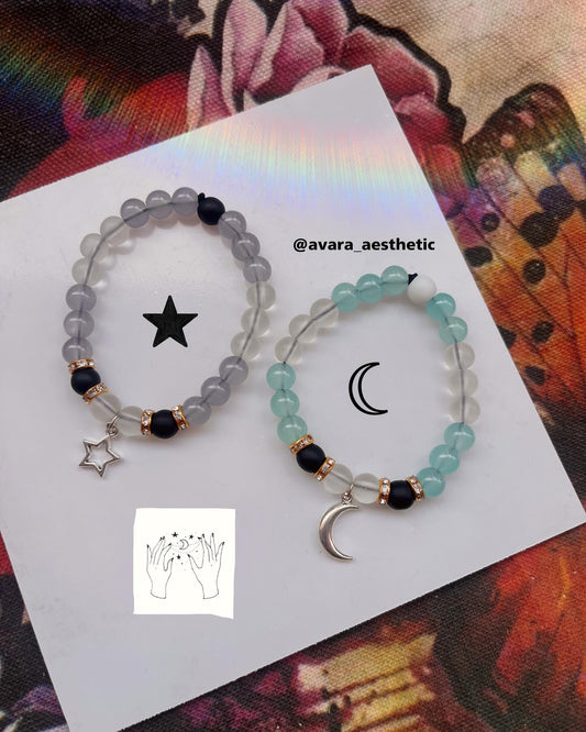 Luna&lula bracelets ⭐️🌙for couples/bestfriends